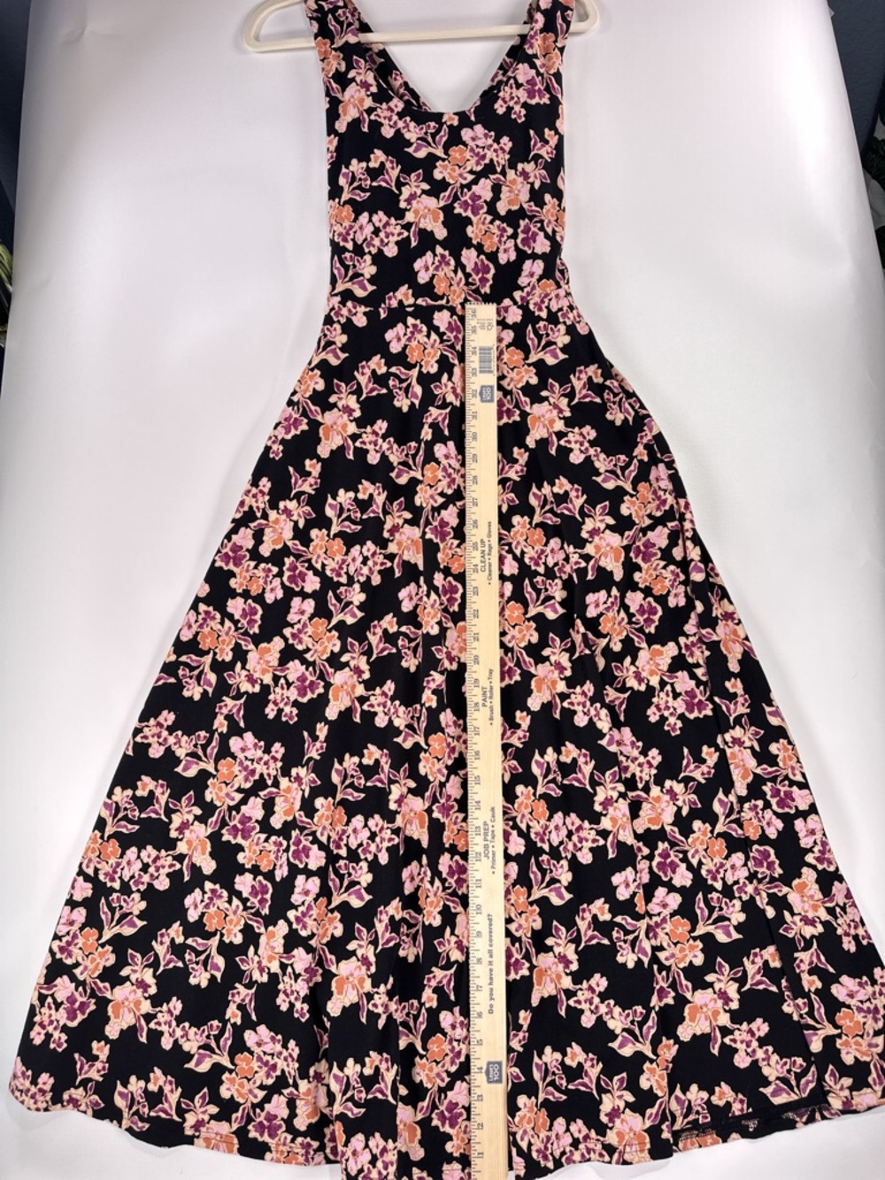 Pact Like New Organic Cotton Open Back Floral Maxi Dress M - Picture 12 of 12
